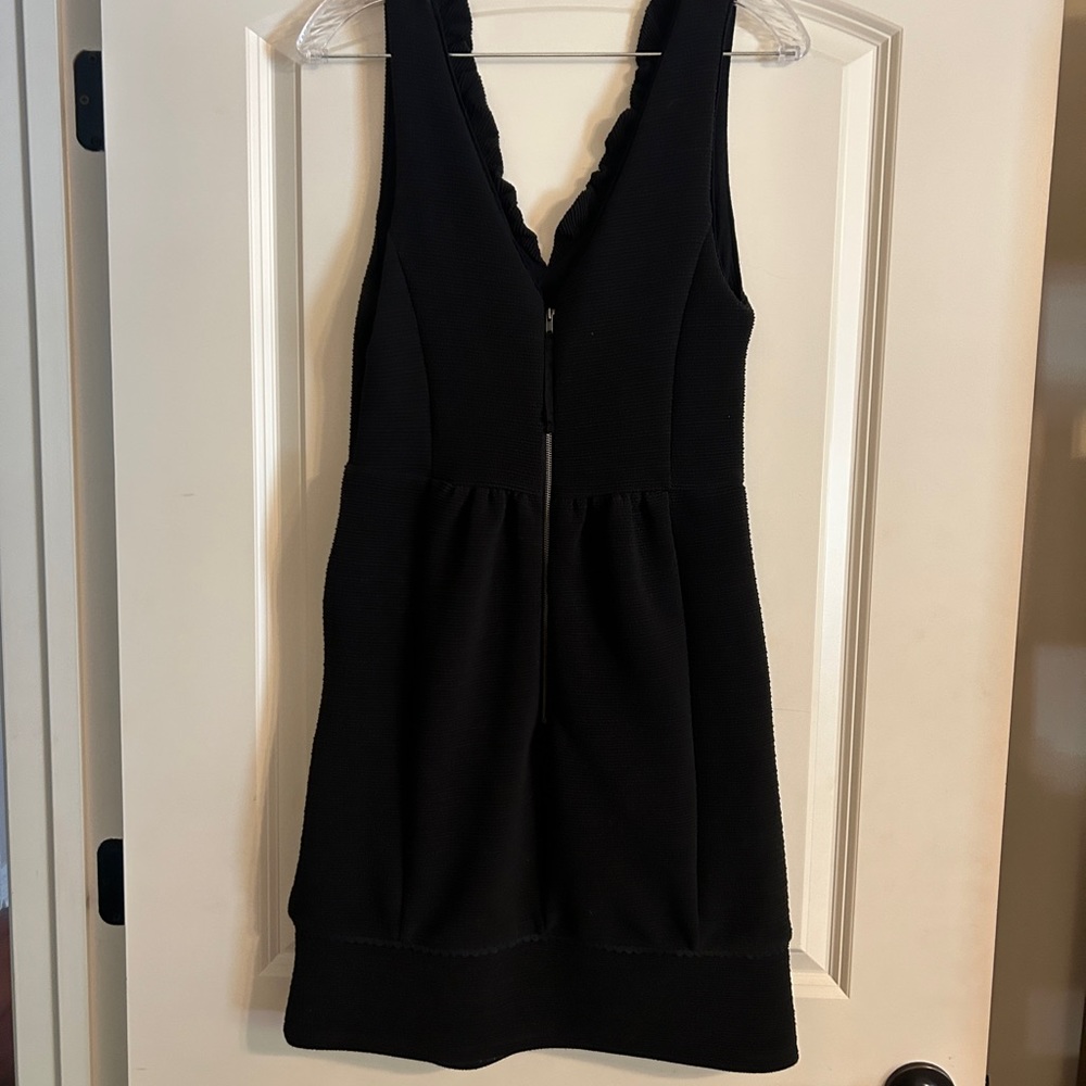 Anthropology Maeve Black Ruffle Dress - Picture 6 of 7